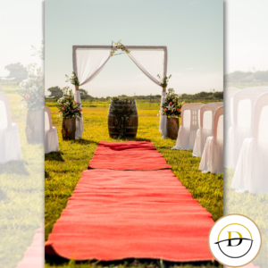 Roter Teppich - Hochzeit - Produktbild